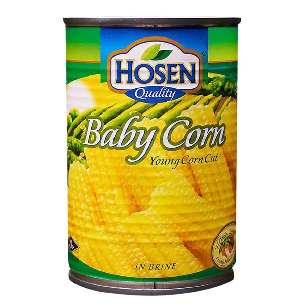 BDyana Hosen Quality Baby Corn Young Cut 400gm | null