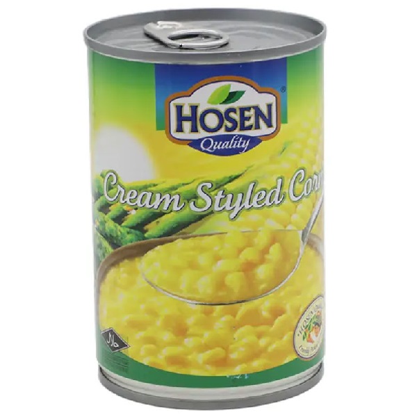 BDyana Hosen Quality Cream Styled Corn 425gm | null
