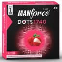 BDyana Manforce Dots 1740 Litchi Flavor Condom Single Pack 3pcs | null