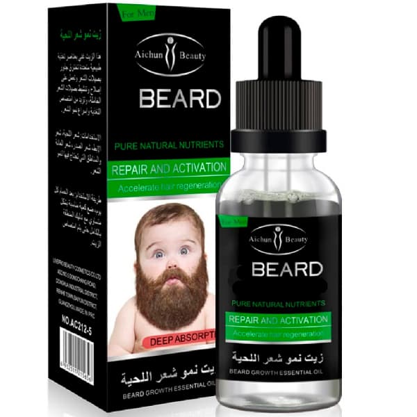 Aichun Beauty Beard Growth Essential Oil 30ml - Buy online at BDyana