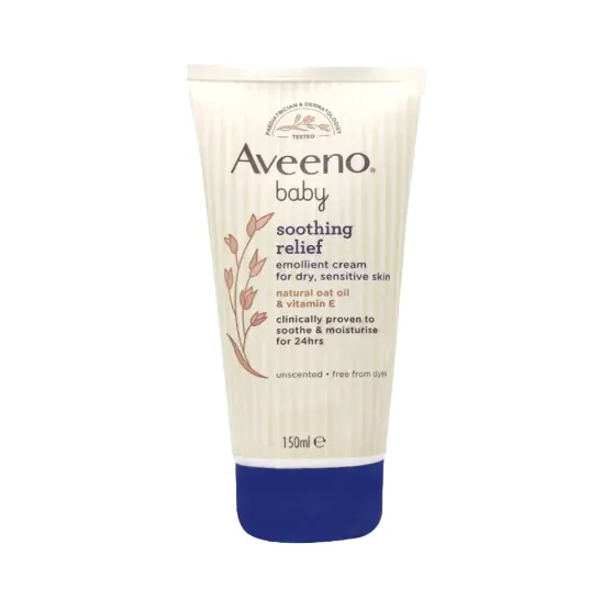 BDyana Aveeno Baby Soothing Relief Emollient Cream 150ml (International) | Aveeno Baby Soothing Relief Emollient Cream 150ml (International)