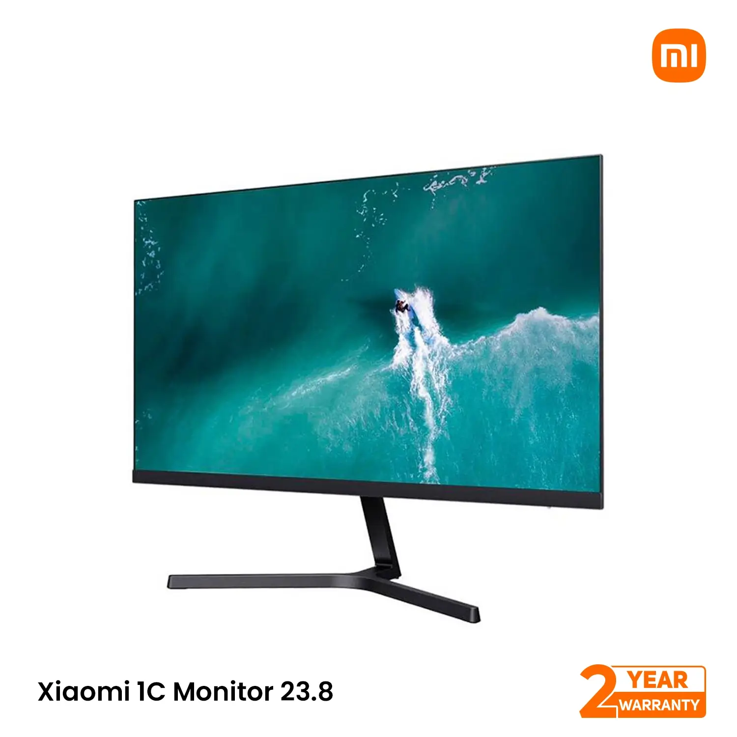 BDyana Xiaomi Mi 1C 23.8 Desktop Monitor | Display Size: 23.8" (Diagonal Visible Area 60.5cm)
Resolution: 1920 x 1080 (Full HD 1080p)
Panel Type: IPS
Brightness: 250 cd/m²
Contrast Ratio: 1000:1
Response Time: 6ms (GTG)
Refresh Rate: 60Hz
Viewing Angles: 178° (H/V)
Color Support: 16.7 Million
Aspect Ratio: 16:9
Pixel Pitch: 0.275 x 0.275mm
Weight: 2.7 kg