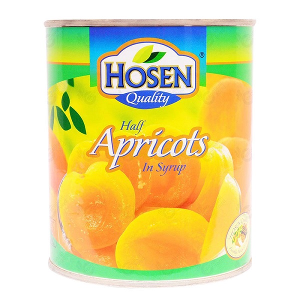 BDyana Hosen Quality Apricot Halves in Syrup 825gm | null