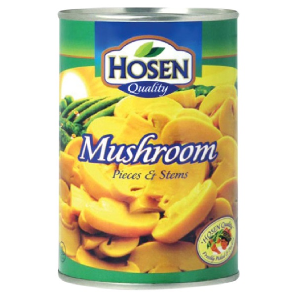 BDyana Hosen Quality Mushroom Pieces & Stems 425gm | null